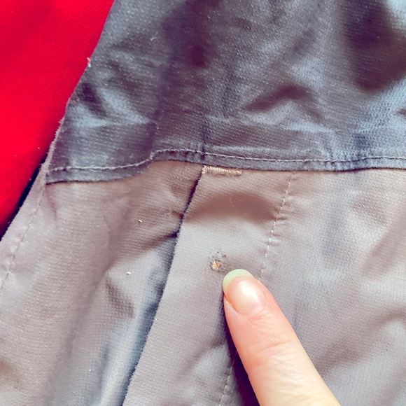 NORTH FACE Windbreaker Rain Coat Colorblock Jacket Boy Girl Unisex XS 6 - Picture 3 of 8